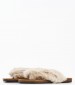 Women Flats Aruba.Fur Beige Mortoglou