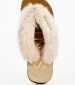 Women Flats Aruba.Fur Beige Mortoglou