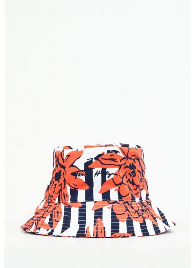 Bucket.Floral Multi Cotton Tommy Hilfiger