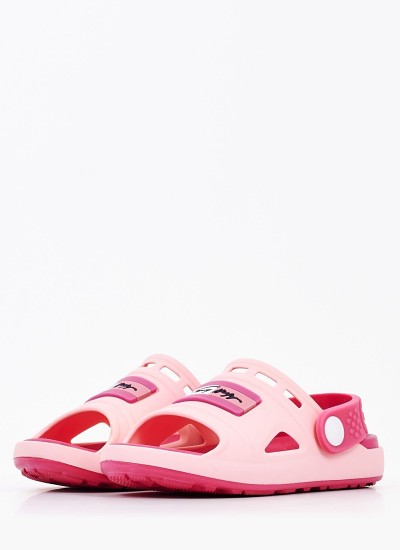 Kids Flip Flops & Sandals Comfy.Sands Pink Rubber Tommy Hilfiger