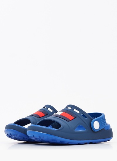 Kids Casual Shoes Aeranter Blue ECOleather Geox