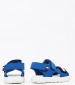 Kids Flip Flops & Sandals Vs.Sandal Blue ECOleather Tommy Hilfiger