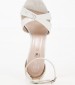 Women Sandals 2242.92802K Silver Nubuck Leather Mortoglou