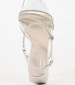Women Sandals 2243.61803X Silver Leather Mortoglou