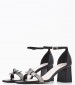 Women Sandals 2243.61820 Black Leather Mortoglou