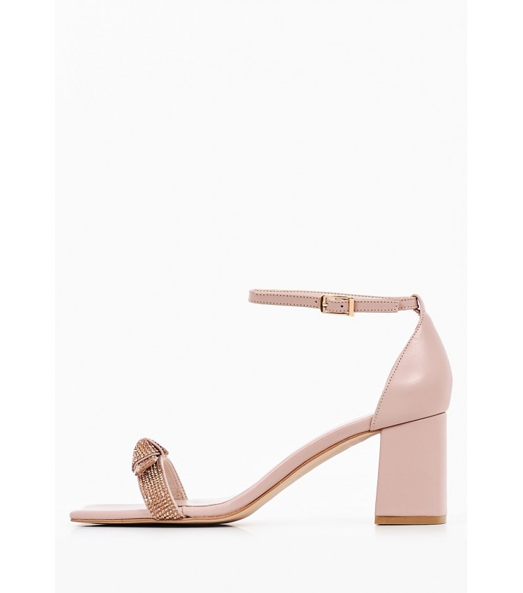 Women Sandals 2243.61820 Nude Leather Mortoglou