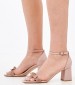 Women Sandals 2243.61820 Nude Leather Mortoglou