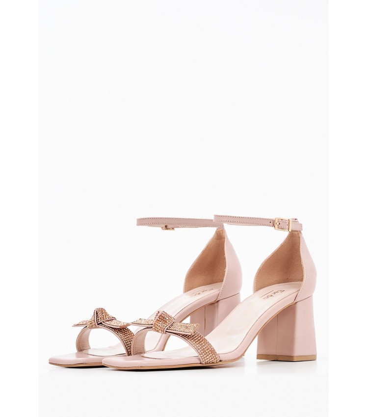 Women Sandals 2243.61820 Nude Leather Mortoglou