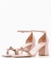 Women Sandals 2243.61820 Nude Leather Mortoglou