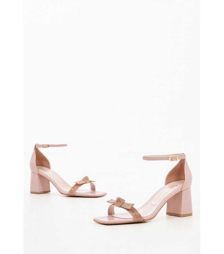 Women Sandals 2243.61820 Nude Leather Mortoglou