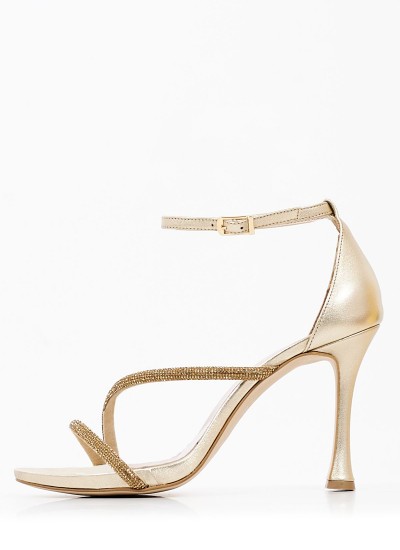 Γυναικείες Γόβες & Peeptoes Ψηλές TATIANA3 Χρυσό ECOleather Nine West