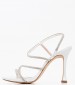 Women Sandals 2244.92813K White Leather Mortoglou