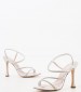 Women Sandals 2244.92813K White Leather Mortoglou