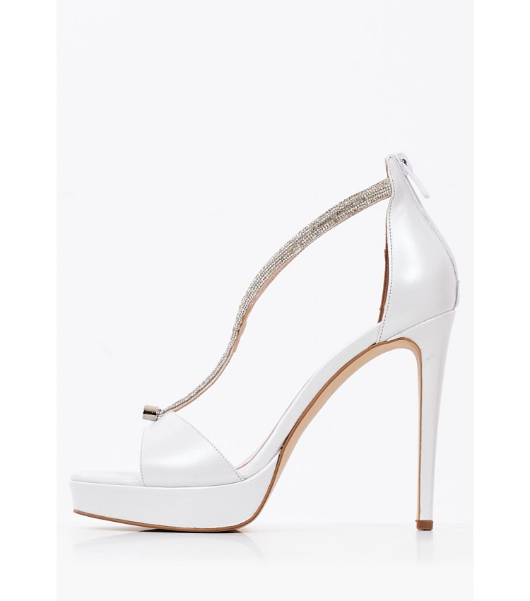 Women Sandals 2246.91663 White Leather Mortoglou