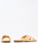 Women Flats 27112 Beige Leather Tamaris