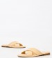 Women Flats 27112 Beige Leather Tamaris