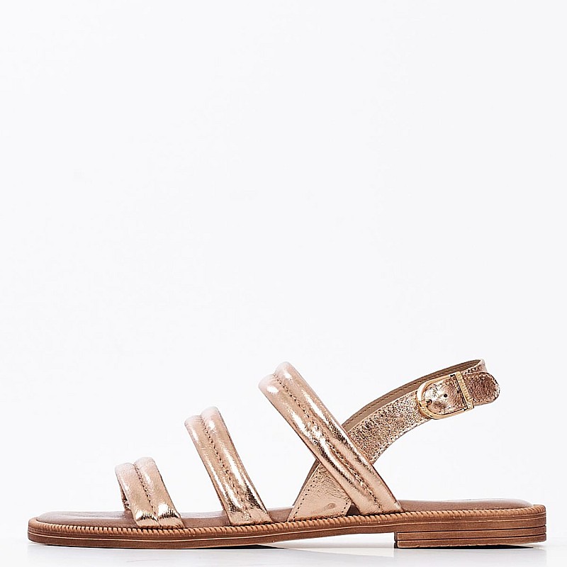 Γυναικεία Flats 28109 Μπρονζέ Δέρμα Tamaris