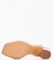Women Sandals 28314 Beige Leather Tamaris