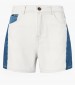 Women Skirts - Shorts Marly.Short White Cotton Pepe Jeans