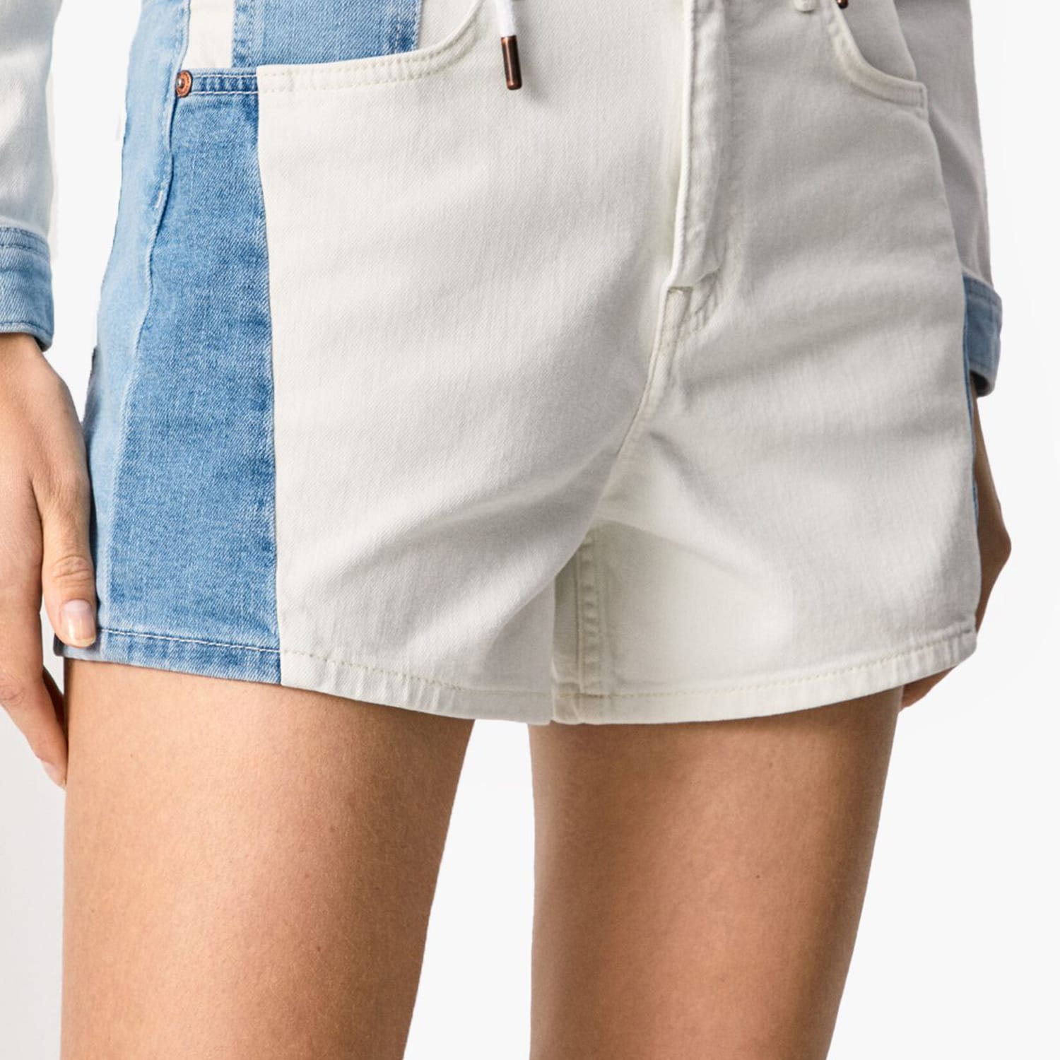 Γυναικείες Φούστες - Σορτς Marly.Short Άσπρο Βαμβάκι Pepe Jeans Γυναικείες Φούστες - Σορτς Marly.Short Άσπρο Βαμβάκι Pepe Jeans