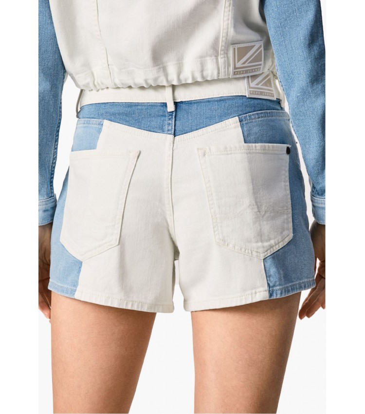 Women Skirts - Shorts Marly.Short White Cotton Pepe Jeans