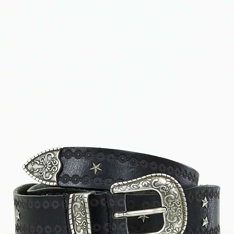 Γυναικείες Ζώνες Mary.Belt Μαύρο Δέρμα Pepe Jeans