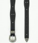 Women Belts Mary.Belt Black Leather Pepe Jeans