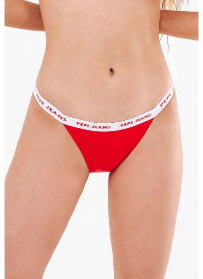 Rose.Bottom Red Pepe Jeans