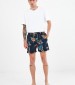 Men Swimsuit Rudy.D DarkBlue Polyester Pepe Jeans