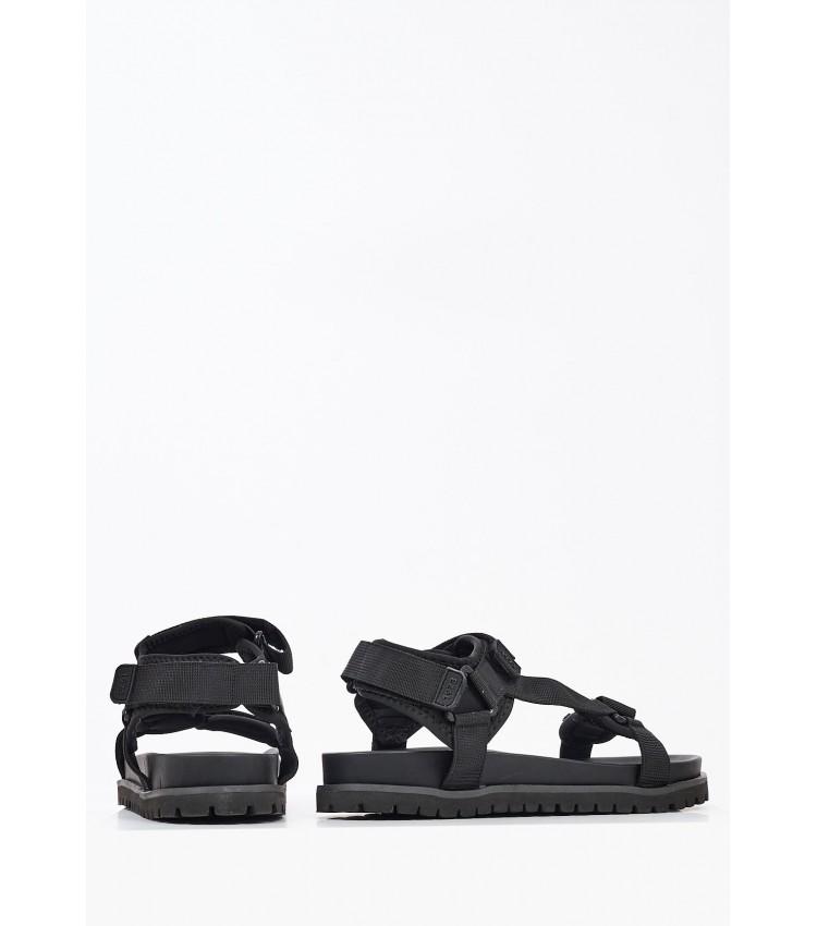 Men Flip Flops & Sandals Sandal.Tech Black Pepe Jeans