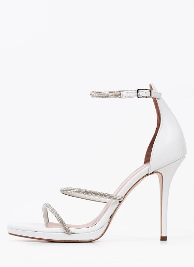 Γυναικείες Γόβες & Peeptoes Ψηλές TATIANA3 Χρυσό ECOleather Nine West
