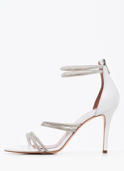 Γυναικείες Γόβες & Peeptoes Ψηλές TATIANA3 Χρυσό ECOleather Nine West