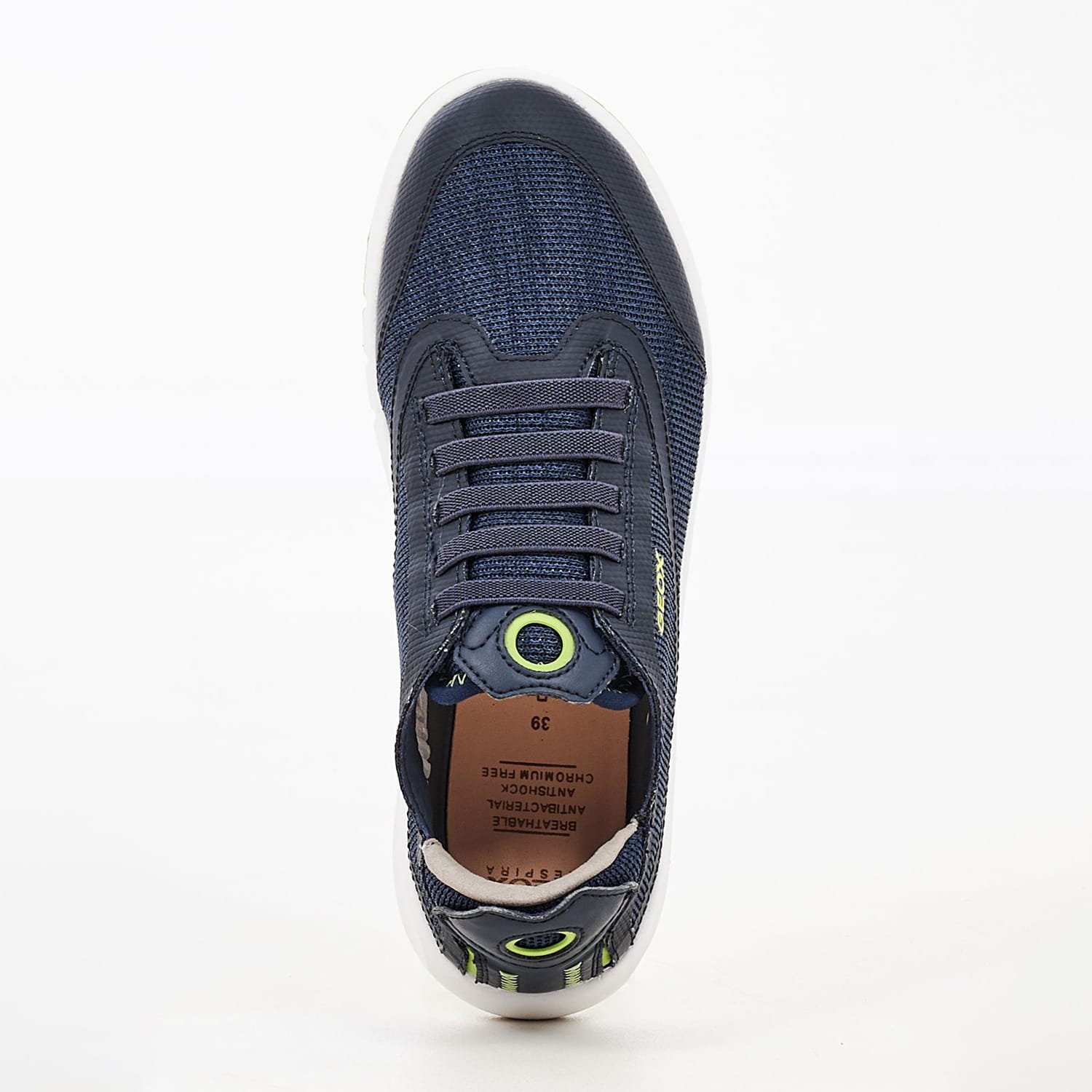 Παιδικά Παπούτσια Casual Aeranter Μπλε ECOleather Geox Παιδικά Παπούτσια Casual Aeranter Μπλε ECOleather Geox