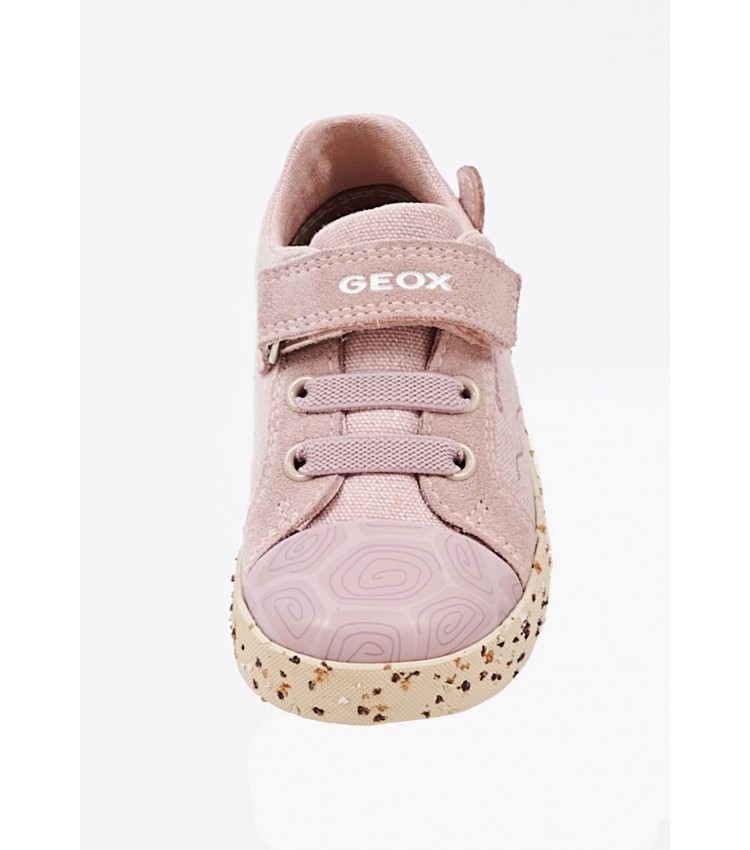 Kids Casual Shoes B.Kilwi Pink Buckskin Geox