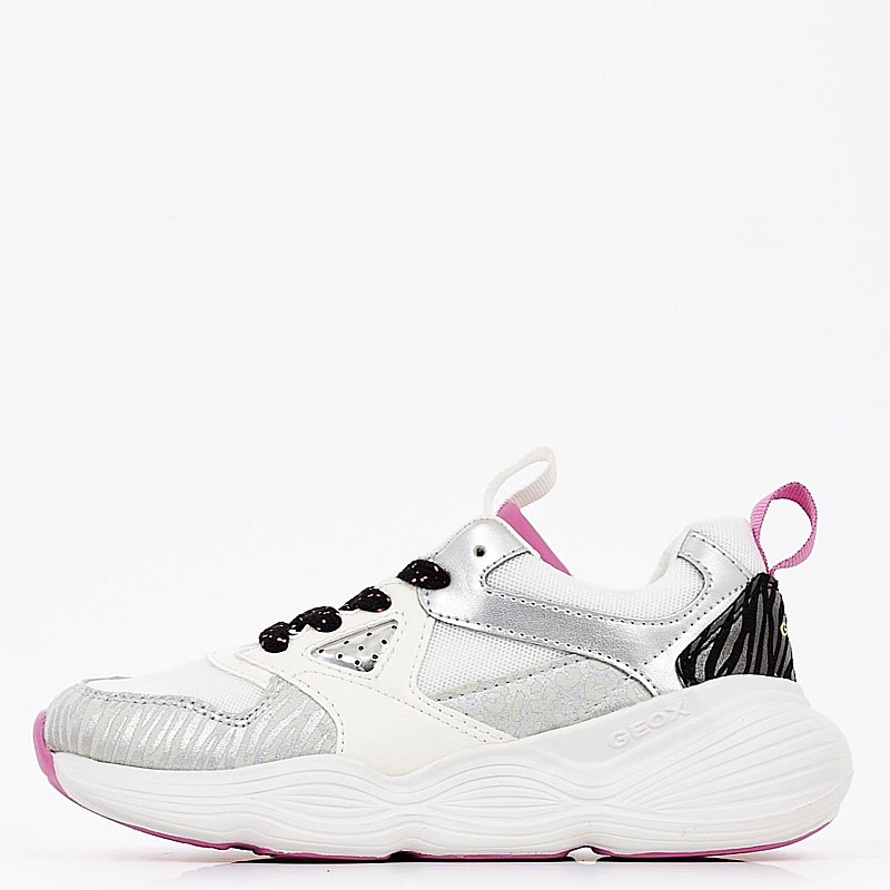 Παιδικά Παπούτσια Casual Bubblex.G Άσπρο ECOleather Geox