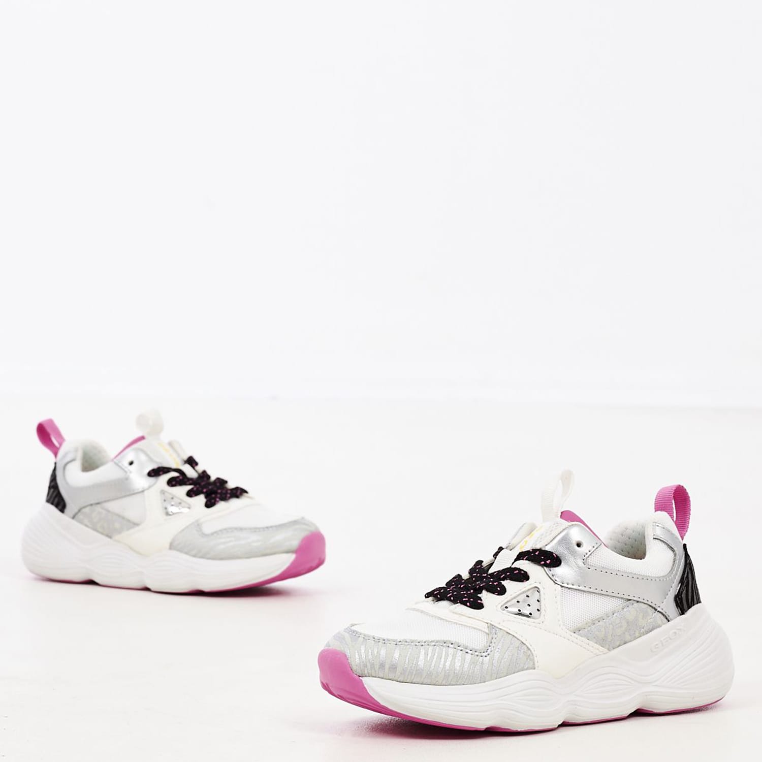 Παιδικά Παπούτσια Casual Bubblex.G Άσπρο ECOleather Geox