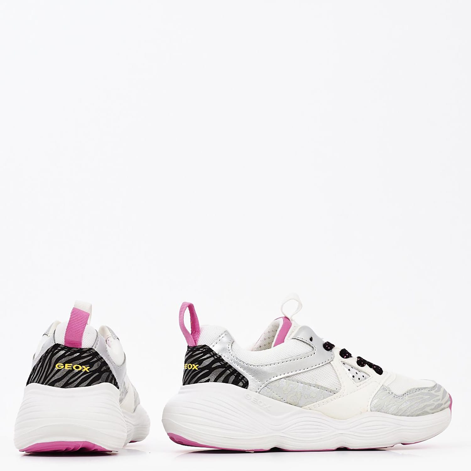 Παιδικά Παπούτσια Casual Bubblex.G Άσπρο ECOleather Geox Παιδικά Παπούτσια Casual Bubblex.G Άσπρο ECOleather Geox