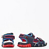Kids Flip Flops & Sandals Dynomix Blue ECOleather Geox Kids Flip Flops & Sandals Dynomix Blue ECOleather Geox