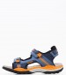 Kids Flip Flops & Sandals J.Borealis Blue ECOleather Geox