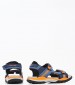 Kids Flip Flops & Sandals J.Borealis Blue ECOleather Geox