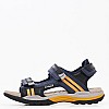 Kids Flip Flops & Sandals J.Borealis DarkBlue ECOleather Geox Kids Flip Flops & Sandals J.Borealis DarkBlue ECOleather Geox