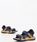 Kids Flip Flops & Sandals J.Borealis DarkBlue ECOleather Geox