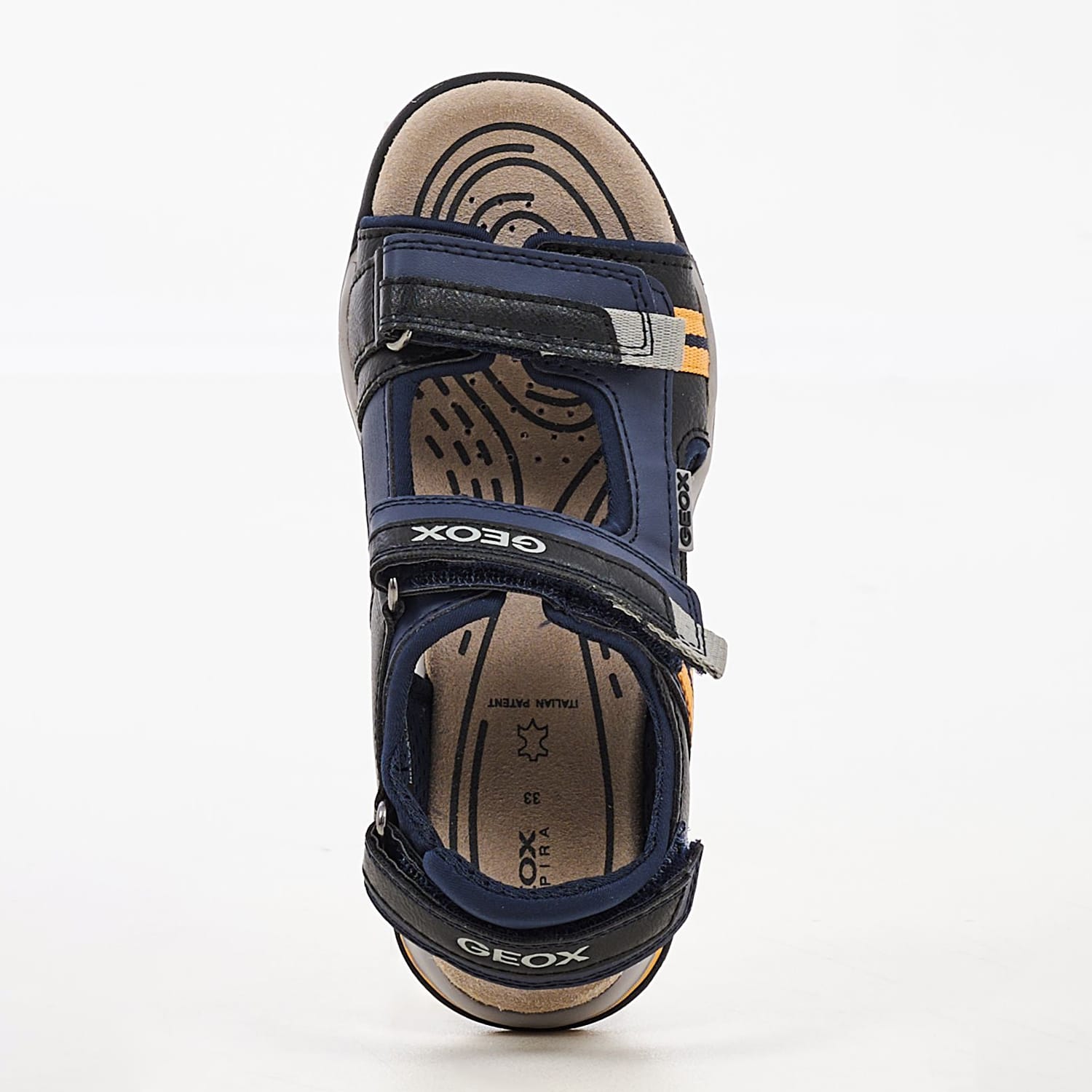 Kids Flip Flops & Sandals J.Borealis DarkBlue ECOleather Geox Kids Flip Flops & Sandals J.Borealis DarkBlue ECOleather Geox