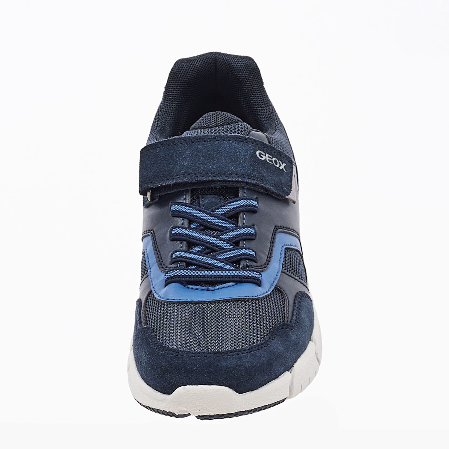 Kids Casual Shoes J.Flexyper Blue Buckskin Geox Kids Casual Shoes J.Flexyper Blue Buckskin Geox