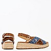 Women Platforms Low Kate005 Blue U.S. Polo Assn.