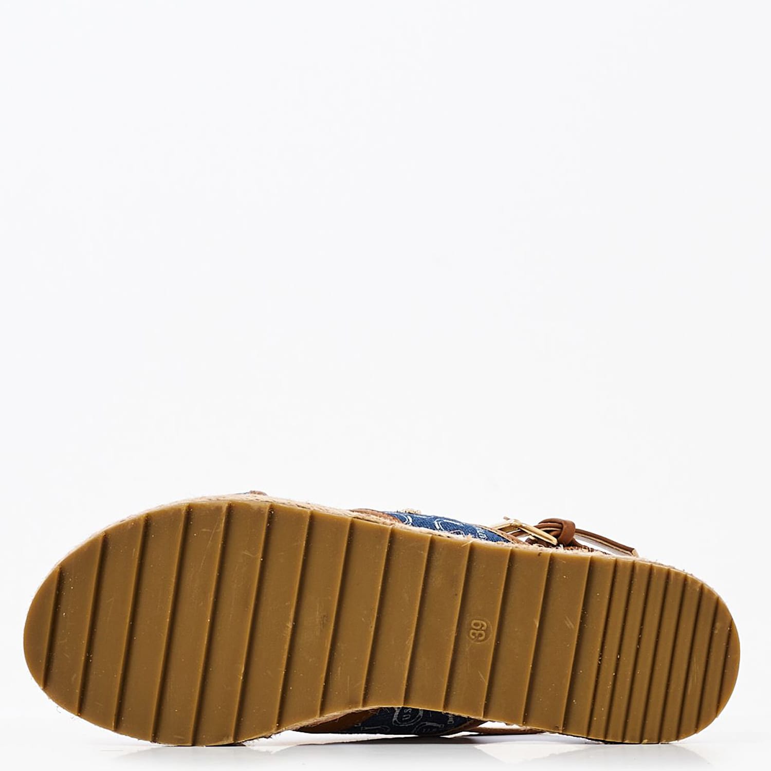 Women Platforms Low Kate005 Blue U.S. Polo Assn.