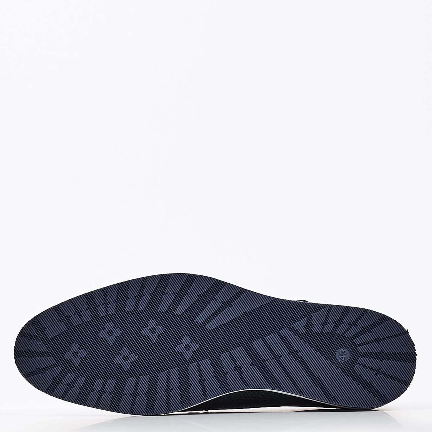 Ανδρικά Παπούτσια Δετά S1616 Μπλε Δέρμα Boss shoes Δετά Παπούτσια Boss shoes S1616-Blue