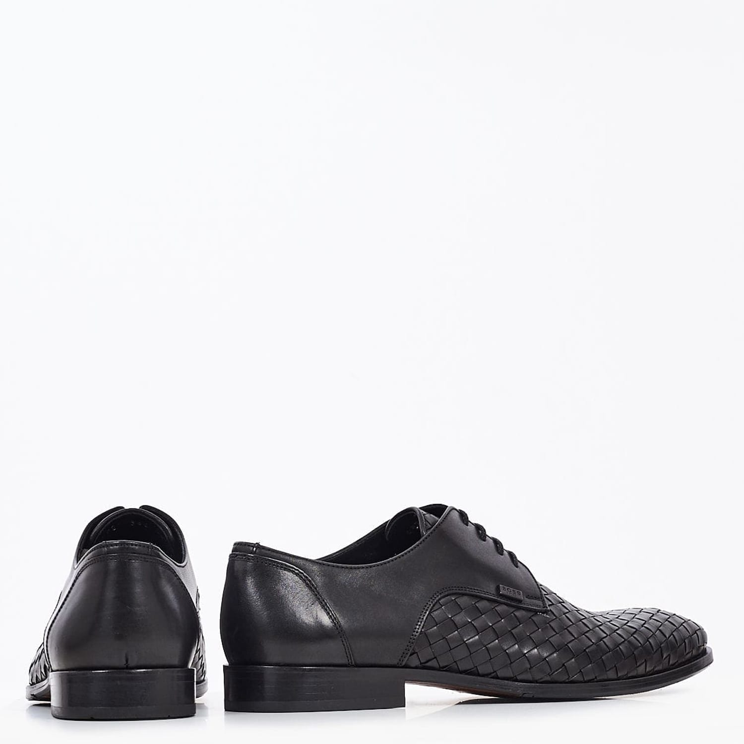 Ανδρικά Παπούτσια Δετά S4972.Braid Μαύρο Δέρμα Boss shoes Ανδρικά Παπούτσια Δετά S4972.Braid Μαύρο Δέρμα Boss shoes