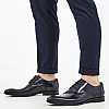 Ανδρικά Παπούτσια Δετά S4972.RMN Μπλε Δέρμα Boss shoes Ανδρικά Παπούτσια Δετά S4972.RMN Μπλε Δέρμα Boss shoes