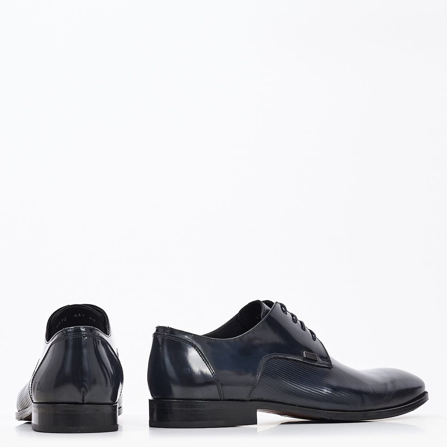 Ανδρικά Παπούτσια Δετά S4972.RMN Μπλε Δέρμα Boss shoes Ανδρικά Παπούτσια Δετά S4972.RMN Μπλε Δέρμα Boss shoes